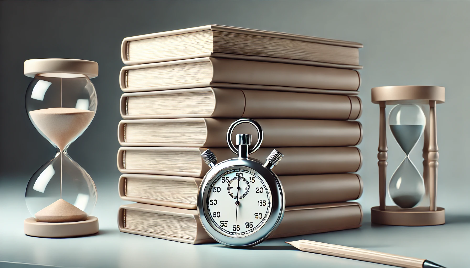 A neatly stacked pile of books with a classic timer (stopwatch or hourglass) placed nearby, symbolizing knowledge, learning, and time management. This minimalist and professional design represents the themes of Events at CCBC - Speed Reading & Memory Workshop, emphasizing reading efficiency, memory improvement, and productivity.